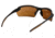 Carhartt Spokane Safety Glasses w/Bronze Lenses, Black, CHB318DCC
