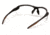 Carhartt Spokane Safety Glasses w/Clear Lenses, Black, CHB310DCC