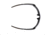 Carhartt Spokane Safety Glasses w/Clear Lenses, Black, CHB310DCC