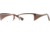 Carmen Marc Valvo CM Carina SECM CARI00 Progressive Prescripton Eyeglasses - Ombre SECM CARI005135 BN
