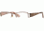 Carmen Marc Valvo CM Elena SECM ELEN00 Single Vision Prescription Eyewear - Cognac SECM ELEN005030 BN