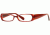 Carmen Marc Valvo CM Grable SECM GRAB00 Eyeglass Frames - Pomegranate SECM GRAB005440 RD