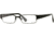 Carmen Marc Valvo CM Lucan SECM LUCA00 Bifocal Prescription Eyeglasses - Coal SECM LUCA005340 BK