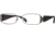 Carmen Marc Valvo CM Mila SECM MILA00 Bifocal Prescription Eyeglasses - Antique Silver SECM MILA005435 SV