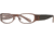Carmen Marc Valvo CM Paloma SECM PALO00 Single Vision Prescription Eyewear - Brown Leopard SECM PALO005335 BN