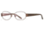 Carmen Marc Valvo CM Pauletta SECM PAUL00 Single Vision Prescription Eyewear - Bronze SECM PAUL005335 GO