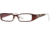 Carmen Marc Valvo CM Tangier SECM TANG00 Single Vision Prescription Eyewear - Plum Oyster SECM TANG005240 PU