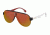 Carrera 1008/S Sunglasses CA1008S-04NL-UZ-9901 - Matte Black/White Frame, Red Mirror Lenses, Lens Diameter 99mm, Distance Between Lenses 1mm