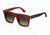 Carrera 1010/S Single Vision Prescription Sunglasses CA1010S-0C9A-HA-5518 - Lens Diameter 55 mm, Frame Color Red