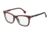 Carrera 1107/V Single Vision Prescription Eyeglasses CA1107-0LHF-5017 - Opal E Burgundy Frame, Lens Diameter 50mm, Distance Between Lenses 17mm