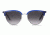 Carrera 117/S Sunglasses CA117S-0RHZ-9C-5218 - Palladium Violet Frame, Dark Gray Gradient Lenses, Lens Diameter 52mm, Distance Between Lenses 18mm
