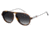 Carrera 198/S Sunglasses CA198S-0086-9O-5714 - Dark Havana Frame, Dark Gray Gradient Lenses, Lens Diameter 57mm, Distance Between Lenses 14mm