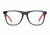 Carrera 4400 Eyeglass Frames CA4400-0HBE-5318 - Gray Black Red Frame, Lens Diameter 53mm, Distance Between Lenses 18mm