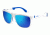 Carrera 5003/SP/S Progressive Prescription Sunglasses CA5003SPS-026L-Z0-5816 - Lens Diameter 58 mm, Frame Color White Blue