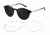 Carrera 5022/S Single Vision Prescription Sunglasses CA5022S-09CQ-NR-4922 - Frame Color Ruthenium Black, Lens Diameter 49 mm