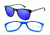 Carrera 5023/S Single Vision Prescription Sunglasses CA5023S-0FZC-4P-5222 - Frame Color Ruthenium Black, Lens Diameter 52 mm