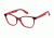 Carrera 5501 Eyeglass Frames CA5501-0BDA-5217 - Burgundy Matte Red Frame, Lens Diameter 52mm, Distance Between Lenses 17mm