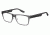 Carrera 5534 Single Vision Prescription Eyeglasses CA5534-0MVE-5317 - Gray / Matte Black Frame, Lens Diameter 53mm, Distance Between Lenses 17mm