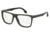 Carrera 5549 Eyeglass Frames CA5549-0DLD-5617 - Matte Green Military Frame, Lens Diameter 56mm, Distance Between Lenses 17mm