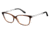 Carrera 6646 Single Vision Prescription Eyeglasses CA6646-0QK8-5215 - Dark Havana Nud Frame, Lens Diameter 52mm, Distance Between Lenses 15mm