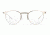 Carrera 6659 Eyeglass Frames CA6659-0VCD-4622 - Matte Gold Gray Frame, Lens Diameter 46mm, Distance Between Lenses 22mm