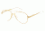 Carrera 6663 Eyeglass Frames CA6663-0GM0-5317 - Semi Matte Gold Frame, Lens Diameter 53mm, Distance Between Lenses 17mm