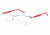 Carrera 8817 Eyeglass Frames CA8817-0PMZ-5617 - Matte Rut Red Frame, Lens Diameter 56mm, Distance Between Lenses 17mm