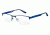 Carrera 8821 Single Vision Prescription Eyeglasses CA8821-0PYF-5518 - Matte Blue Frame, Lens Diameter 55mm, Distance Between Lenses 18mm