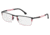 Carrera 8832 Bifocal Prescription Eyeglasses CA8832-0OIT-5519 - Black Redgd Frame, Lens Diameter 55mm, Distance Between Lenses 19mm