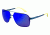 Carrera 91/S Bifocal Prescription Sunglasses CA91S-05R1-XT-6413 - Lens Diameter 64 mm, Frame Color Semi Matte E Blue