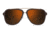 Carrera 97/S Sunglasses CA97S-099B-LC-5716 - Brown Gold Frame, Violet Lenses, Distance Between Lenses 16mm