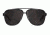 Carrera 97/S Sunglasses CA97S-0GVB-NR-5716 - Shiny Black / Black Frame, Brown Gray Lenses, Distance Between Lenses 16mm