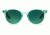 Carrera Carrerino 14/S Sunglasses CARRE14S-0KRD-Z9-4618 - Aquamarine Frame, Green Multilayer Lenses, Lens Diameter 46mm, Distance Between Lenses 18mm