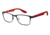Carrera Carrerino 53 Eyeglass Frames CARRE53-0HMS-4717 - Matte Black Red Frame, Lens Diameter 47mm, Distance Between Lenses 17mm