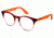 Carrera Carrerino 58 Progressive Prescription Eyeglasses CARRE58-0W9H-4518 - Red/Orange Frame, Lens Diameter 45mm, Distance Between Lenses 18mm