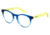 Carrera Carrerino 58 Progressive Prescription Eyeglasses CARRE58-0W9J-4518 - Blue Yellow Fluorescent Frame, Lens Diameter 45mm, Distance Between Lenses 18mm