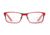Carrera Carrerino 59 Eyeglass Frames CARRE59-0TRX-4916 - Matte Red Frame, Distance Between Lenses 16mm