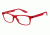 Carrera Carrerino 61 Single Vision Prescription Eyeglasses CARRE61-0SZK-4915 - Red Frame, Lens Diameter 49mm, Distance Between Lenses 15mm