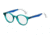 Carrera Carrerino 66 Eyeglass Frames CARRE66-0ZI9-4419 - Transparent Teal Tea Frame, Lens Diameter 44mm, Distance Between Lenses 19mm