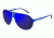 Carrera Champion/M/T/S Sunglasses CHAMPMTS-06VX-XT-6113 - Matte Blue Frame, Blue Sky Miror Lenses, Lens Diameter 61mm, Distance Between Lenses 13mm