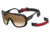 Carrera Epica Sunglasses EPICA-0807-86-9901 - Black Frame, Blackbrowngreen Lenses, Lens Diameter 99mm, Distance Between Lenses 1mm