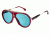 Carrera Flag Bifocal Prescription Sunglasses FLAGS-06K3-KU-5716 - Lens Diameter 57 mm, Frame Color Burgundy Gold
