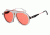 Carrera Flag Bifocal Prescription Sunglasses FLAGS-07DM-W9-5716 - Lens Diameter 57 mm, Frame Color White/Red
