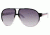Carrera Forever Mine/S Sunglasses FOREVES-0KI1-JJ-6212 - Black Crystal White Frame, Gray Gradient Lenses, Lens Diameter 62mm, Distance Between Lenses 12mm