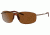 Carrera Huron/S Single Vision Prescription Sunglasses HURONS-06ZM-RB-6015 - Frame Color Shiny Bronze, Lens Diameter 60 mm