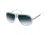 Carrera Safari Sunglasses - White Black / Palladium Frame, Gray Gradient Lenses SAFARRS0CR57V
