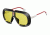 Carrera Ski-ll/S Sunglasses SKILLS-080S-HO-5812 - Black/White Frame, Clear Mirror Lenses, Lens Diameter 58mm, Distance Between Lenses 12mm