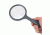 Carson LED Lighted HandHeld 2x Magnifier w/4x Spot Lens, Gray hm-44