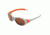 Cebe Kanga Single Vision Rx Sunglasses Metallic Aluminum/Orange Frame, 998300130