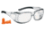 Champion Traps and Targets Overspec Ballstic Glasses and Plugs, Clear, 40710